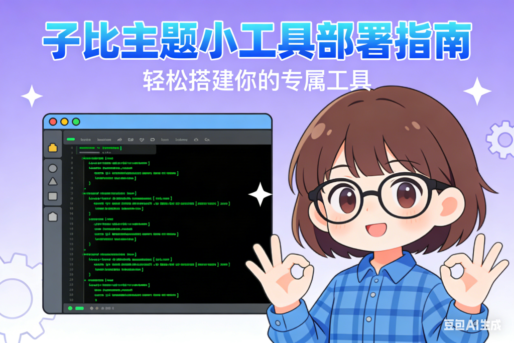 图片[1]-子比主题 – 小工具部署说明-码小淘网络