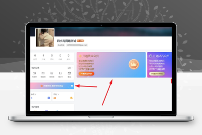 子比主题 — 会员框炫彩美化代码-码小淘网络